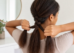 How to Braid Your Own Hair: Hand Position Guide