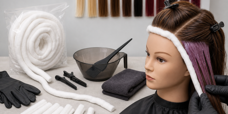 How to Choose and Use Cotton Coil for Hair Color at Home