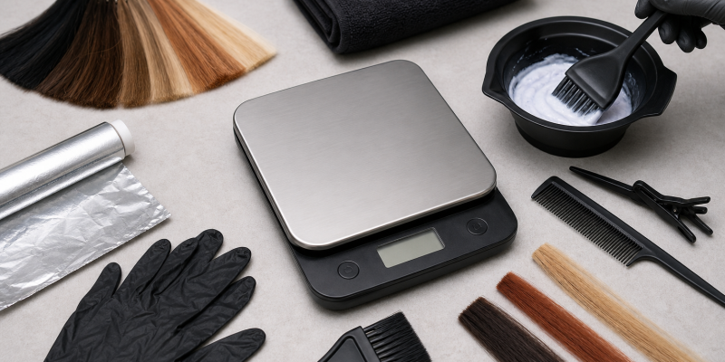 How to Choose and Use Digital Scales for Hair Color at Home