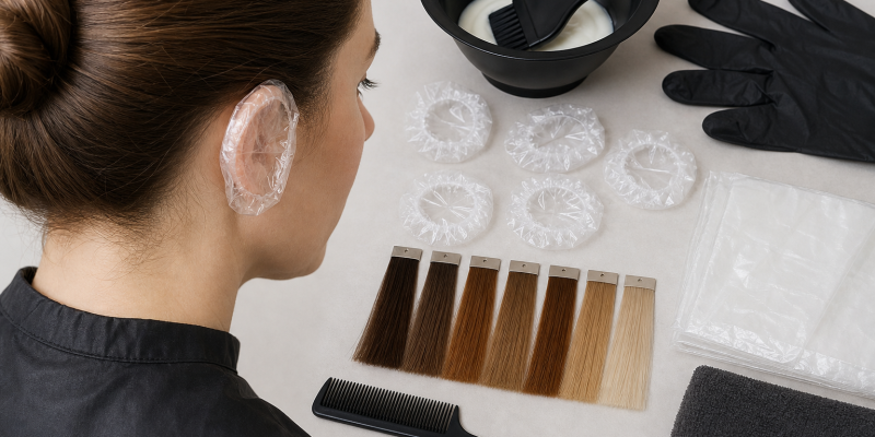 How to Choose and Use Disposable Ear Covers for Hair Color at Home