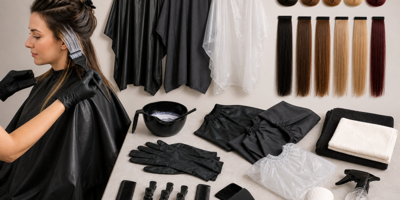 How to Choose and Use Hair Color Capes at Home