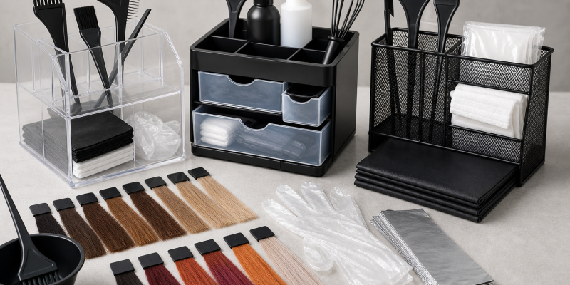 How to Choose and Use Hair Color Supply Organizers at Home