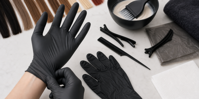 How to Choose and Use Nitrile Gloves for Hair Color at Home