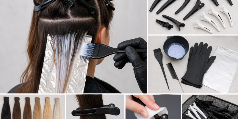 How to Choose and Use Sectioning Clips for Hair Color at Home