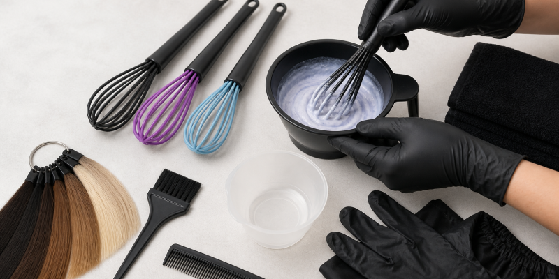 How to Choose and Use Silicone Whisks for Hair Color at Home