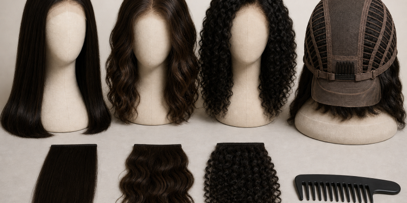 Human-Hair Wigs: Fit, Material, Density, Installation, Care, and Removal