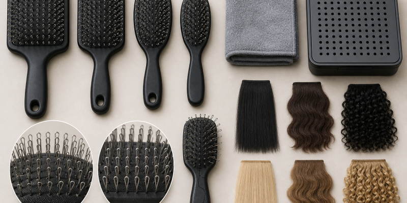 Looped-Bristle Wig Brushes: Selection, Use, Cleaning, and Replacement