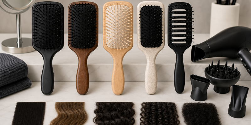 Paddle Brushes: Size, Material, Technique, Hair-Type Fit, and Care Guide