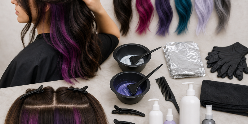 Peekaboo Hair Color: Placement, Sectioning, and Upkeep Guide