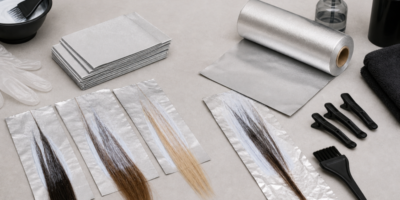 Pre-Cut vs Roll Hair Foil: Section Size, Waste, and Workflow