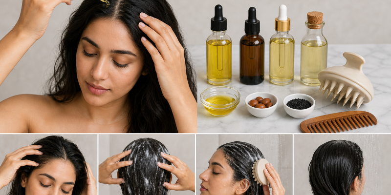 Pre-Shampoo Scalp Oils: Formula, Application, and Wash-Out Guide