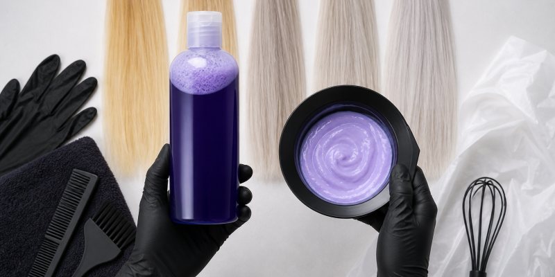 Purple Shampoo vs Toner: Maintenance Product or Color Service?
