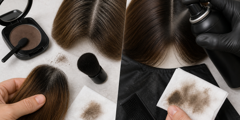 Root Touch-Up Powder vs Spray: Coverage, Transfer, and Cleanup