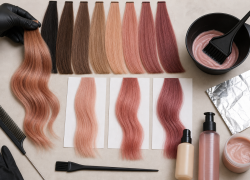 Rose Gold Hair Color: Starting Level, Tone Balance, and Fade Planning