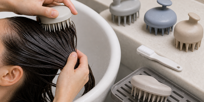 Shampoo Brushes: Bristle Flex, Grip, Pressure, and Cleaning