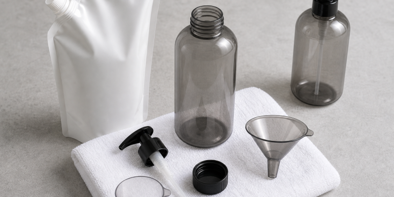 Shampoo Refill Pouches: Compatibility, Clean Transfer, and Storage