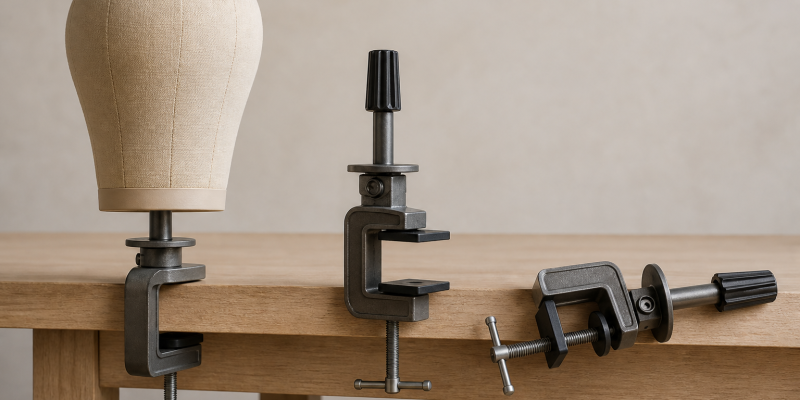Table Clamps for Wig Blocks: Selection, Use, Cleaning, and Replacement