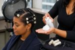 Unbranded hair care setup for Wrapping Foam: Pump Texture, Mold Control, and Drying